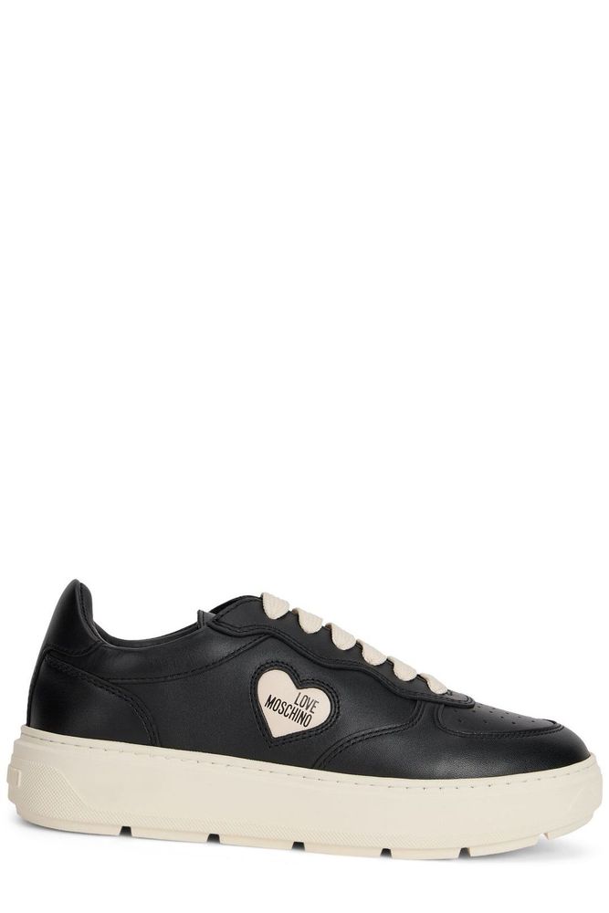 Love Moschino Logo Printed Low-Top Sneakers