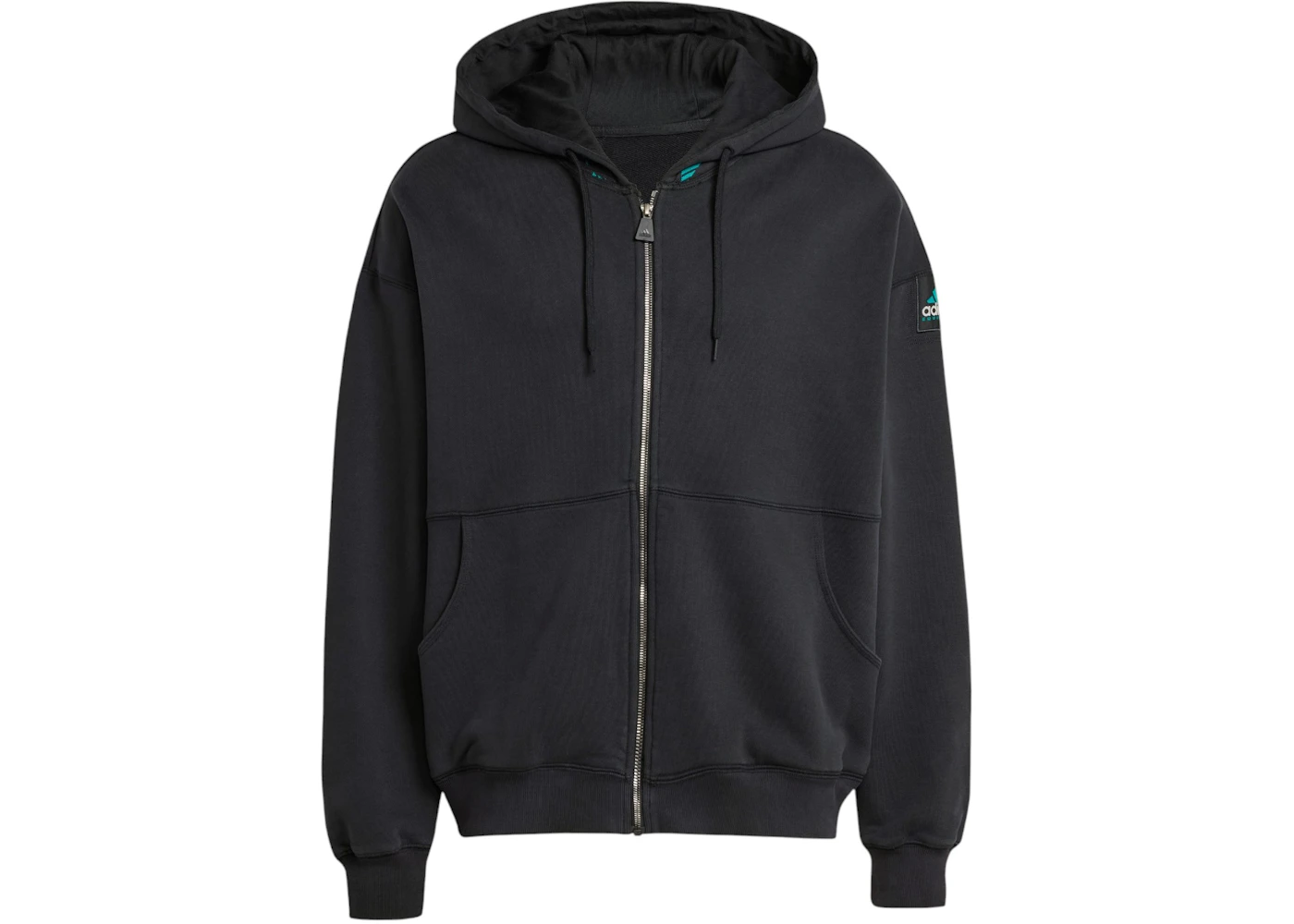 adidas Eqt Fleece Full Zip Hoodie Black