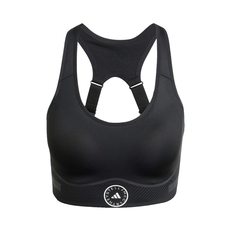 Adidas x Stella McCartney TruePace High Support Sports Bra 'Black'