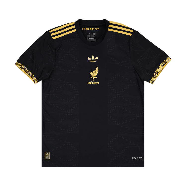 adidas Mexico Gold Jersey 'Black'