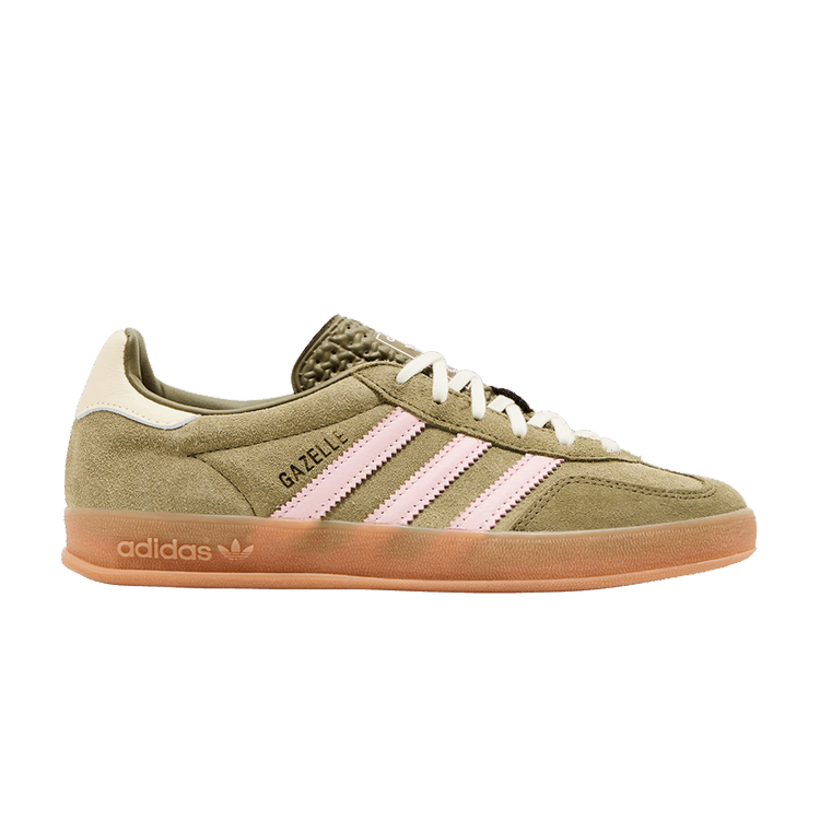 adidas Wmns Gazelle Indoor 'Focus Olive Clear Pink'