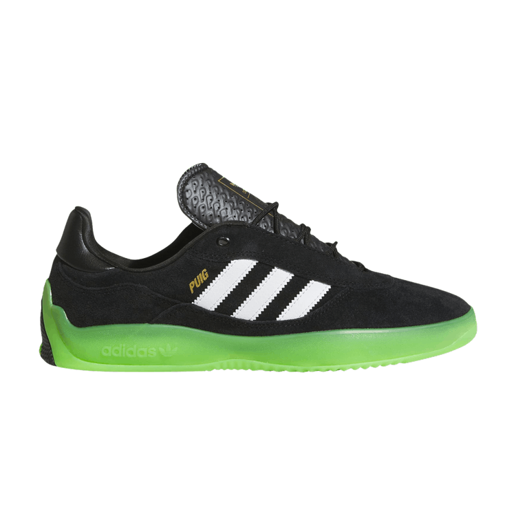 adidas Puig 'Black White Semi Solar Green'
