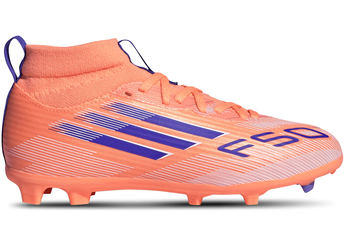 adidas F50 League Mid-Cut FG/MG Coral Blaze Pack (Kids)