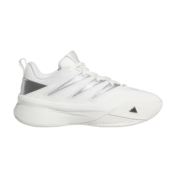 Adidas Dame Certified 3 J 'White Silver Metallic'