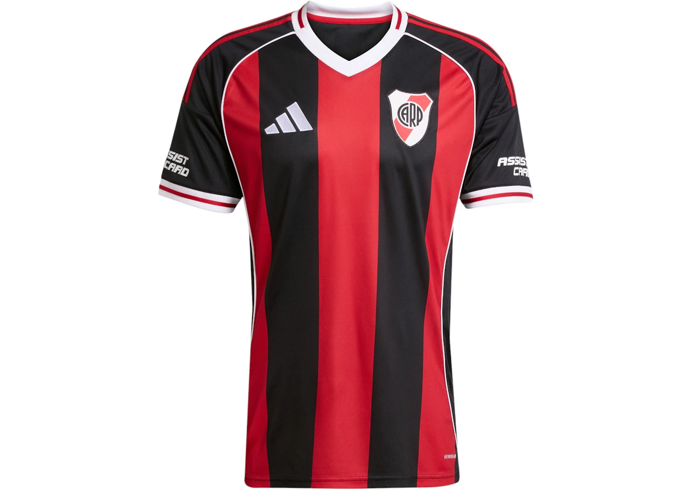 adidas River Plate 25/26 Away Jersey Black Team Power Red 2