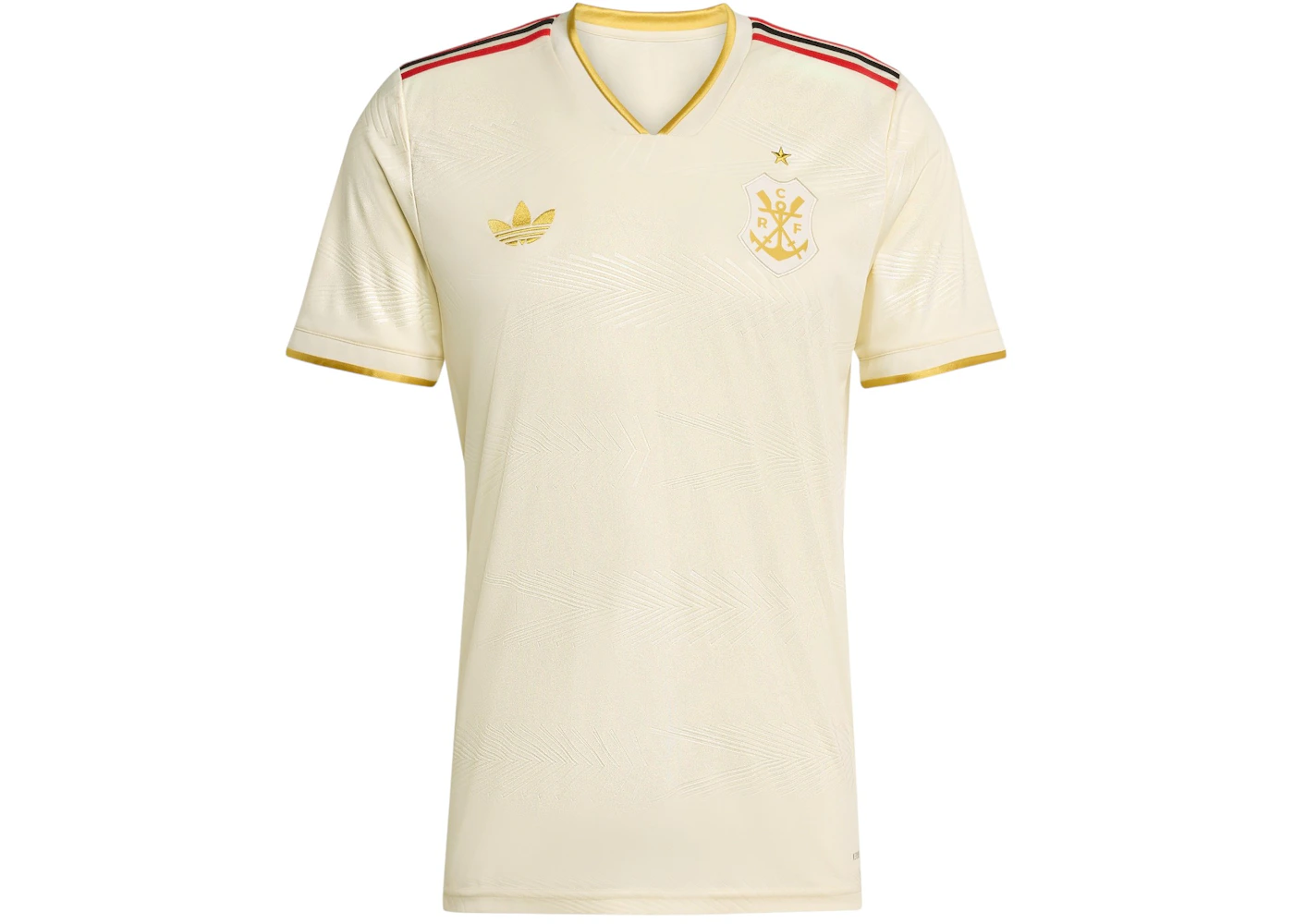 adidas Cr Flamengo 25 Third Jersey Cream White