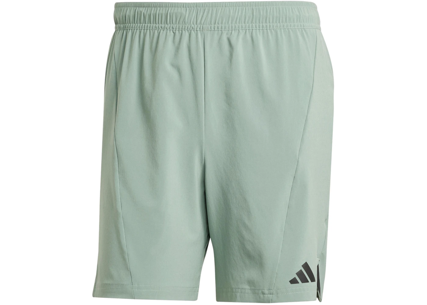 adidas Designed For Workout Shorts Silver Green