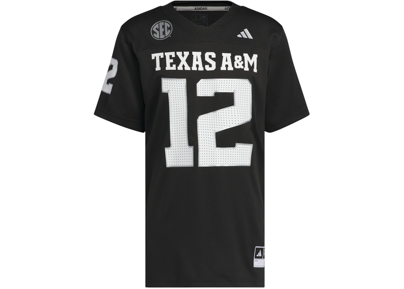 adidas Premier Jersey Texas A&M Black