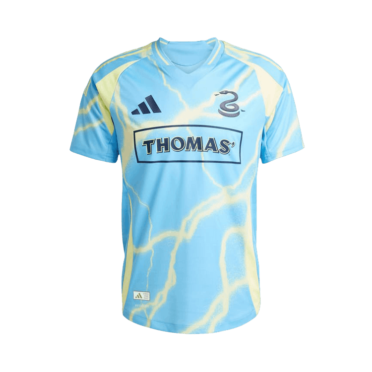 Adidas Philadelphia Union 25/26 Away Authentic Jersey 'Semi Blue Burst'