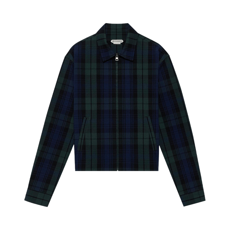 JW Anderson Front Zip Blouson 'Navy/Green'