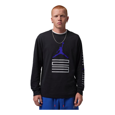 Air Jordan Long-Sleeve T-Shirt 'Black'