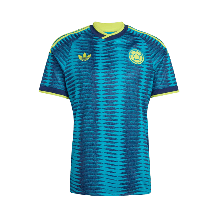 Adidas Colombia 26 Away Jersey 'Team Navy Blue/Mystery Petrol'