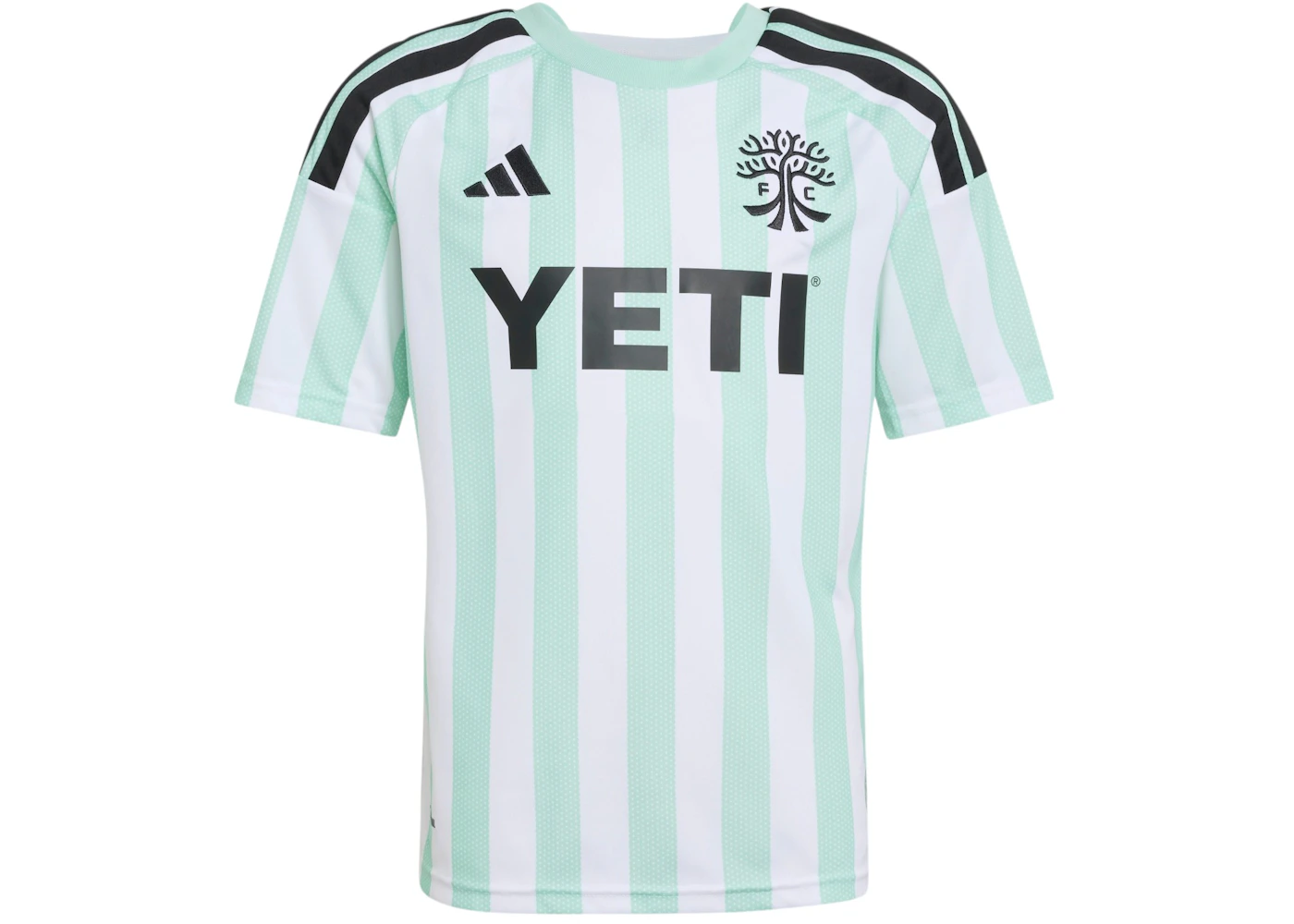 adidas Kids Austin 26/27 Away Jersey White/Frozen Green