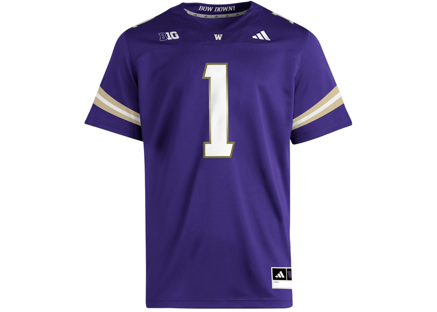 adidas Huskies Premier Home Jersey Washington Collegiate Purple White Team Sand Ncaa-Wtn-6va