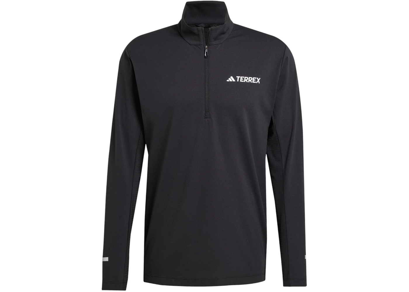 adidas Terrex Xperior Half-Zip Long-Sleeve Top Black