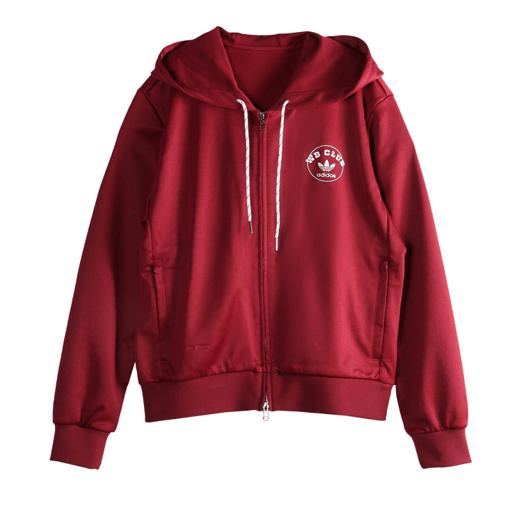 adidas x Wales Bonner Track Hoodie 'Collegiate Burgundy'
