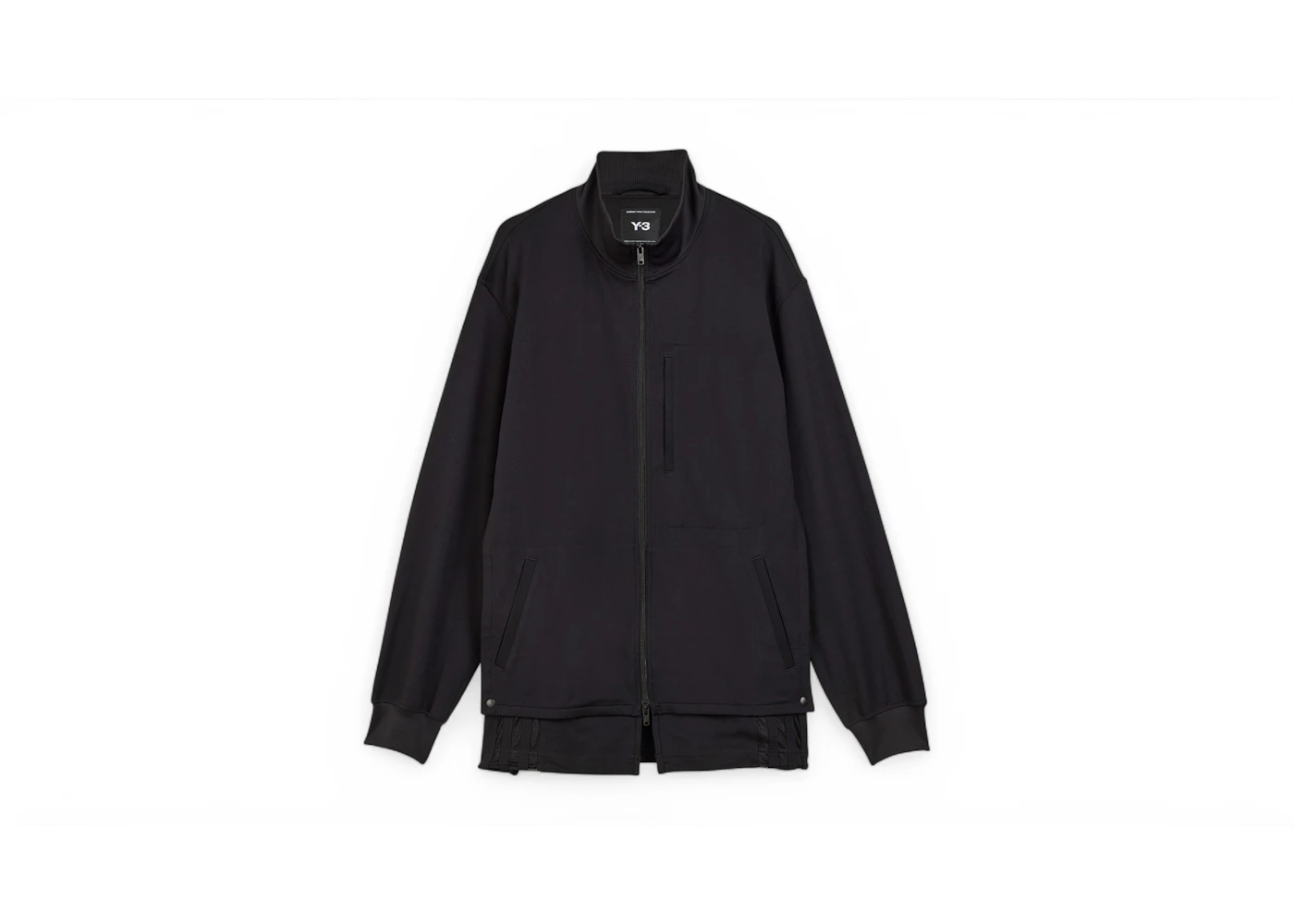 adidas Y-3 3-Stripes Relaxed Track Top Black