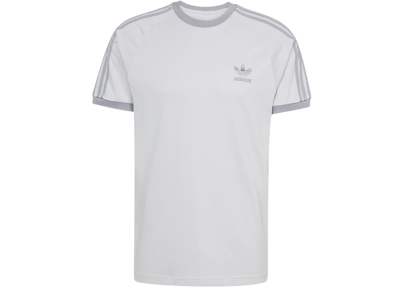 adidas Adicolor Classics 3-Stripes Tee Grey Two