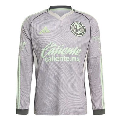 adidas Club America 25/26 Long Sleeve Slim fit Third 'Grey Two'