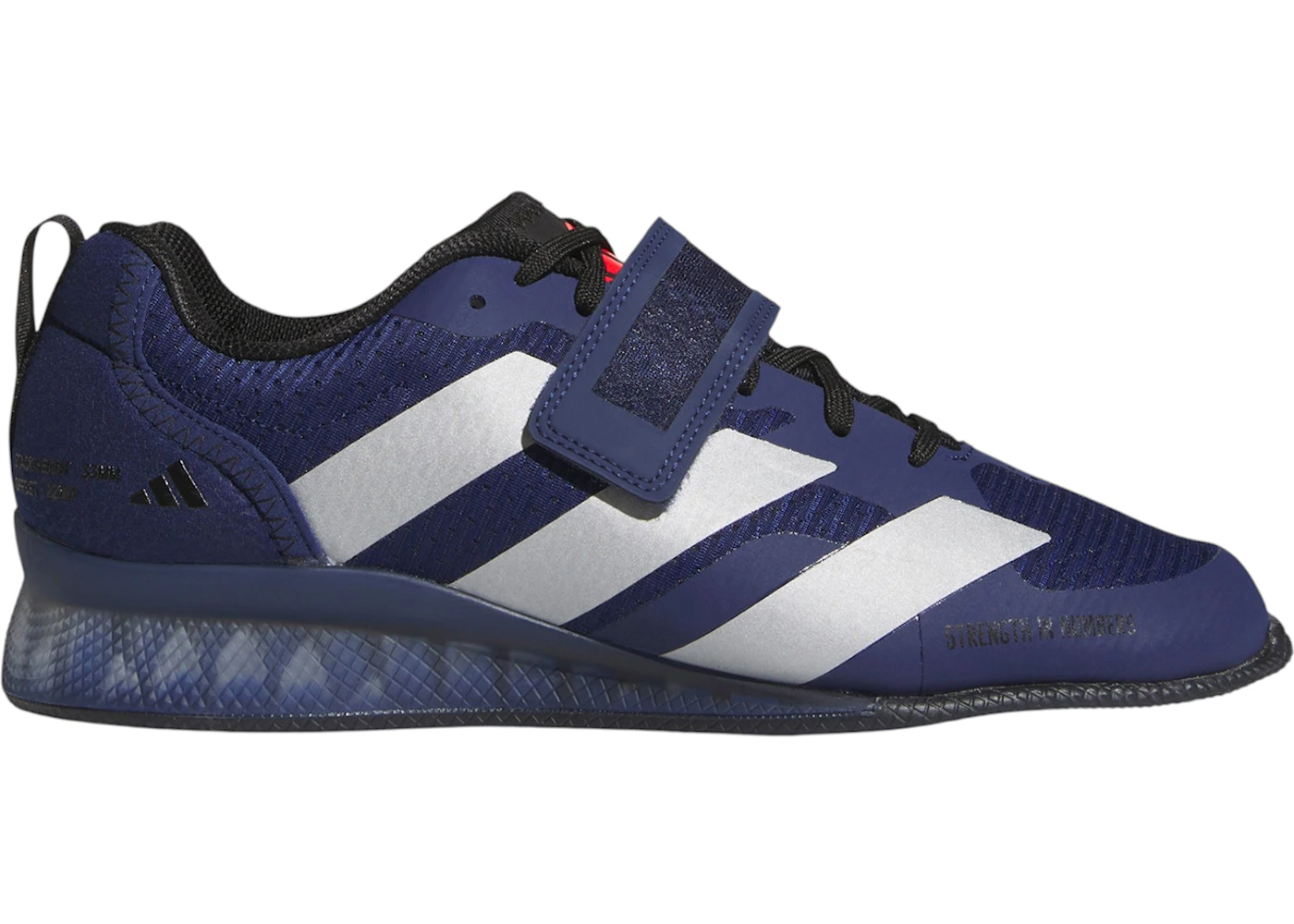 adidas Adipower 3 Dark Blue Silver Metallic Black