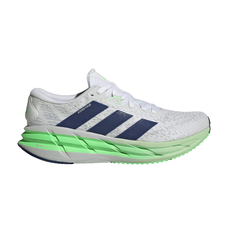 adidas Adistar 4 'Cloud White Tech Indigo Lime Burst'