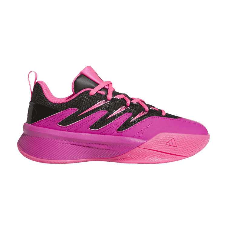 adidas Dame Certified 3 J 'Lucid Fuchsia Core Black Lucid Pink'