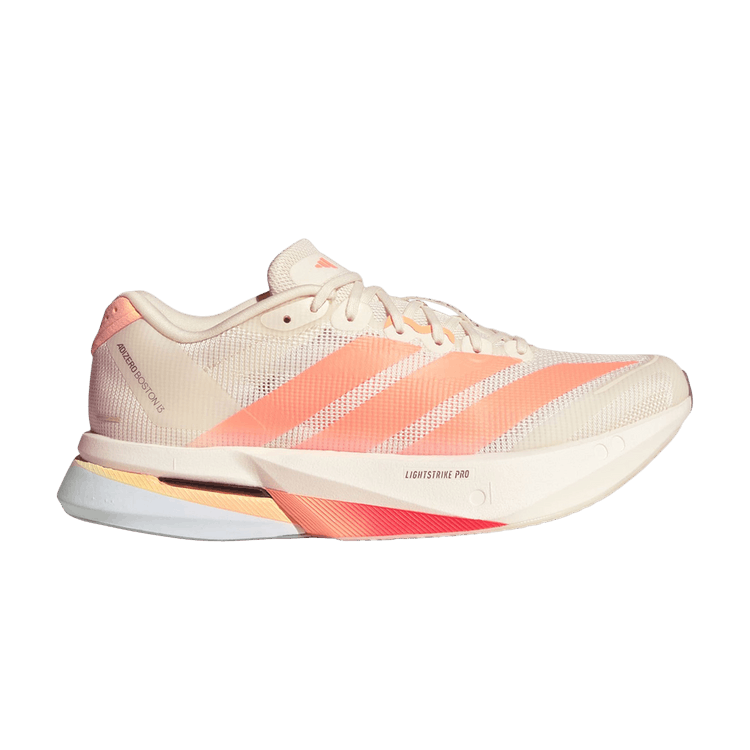 adidas Wmns Adizero Boston 13 'Off White Beam Orange Acid Orange'