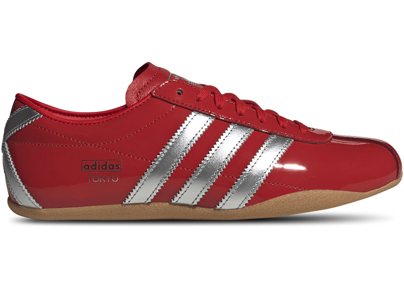 adidas Tokyo Patent Red Silver Metallic (Women's)