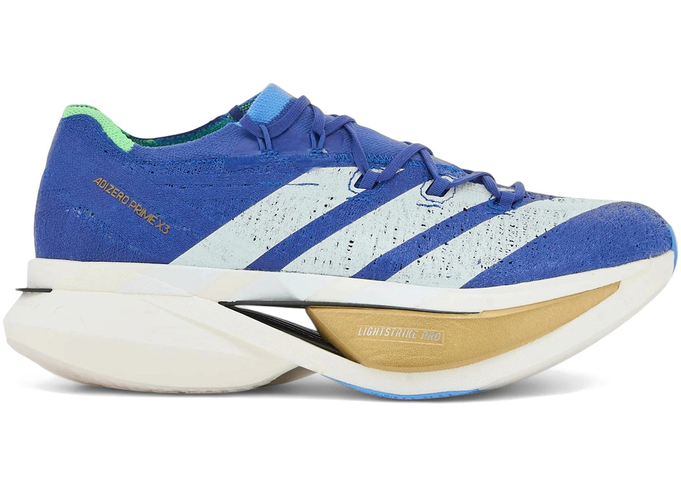 adidas Adizero Prime X3 Strung Cloud White Blue Burst