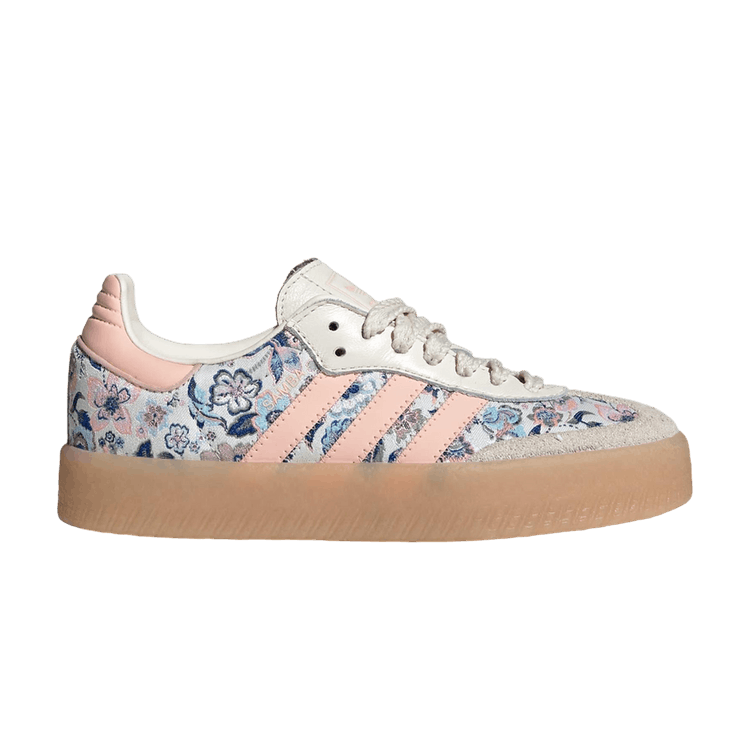 Liberty London x adidas Sambae Big Kid 'Off White Blush Pink Gum'