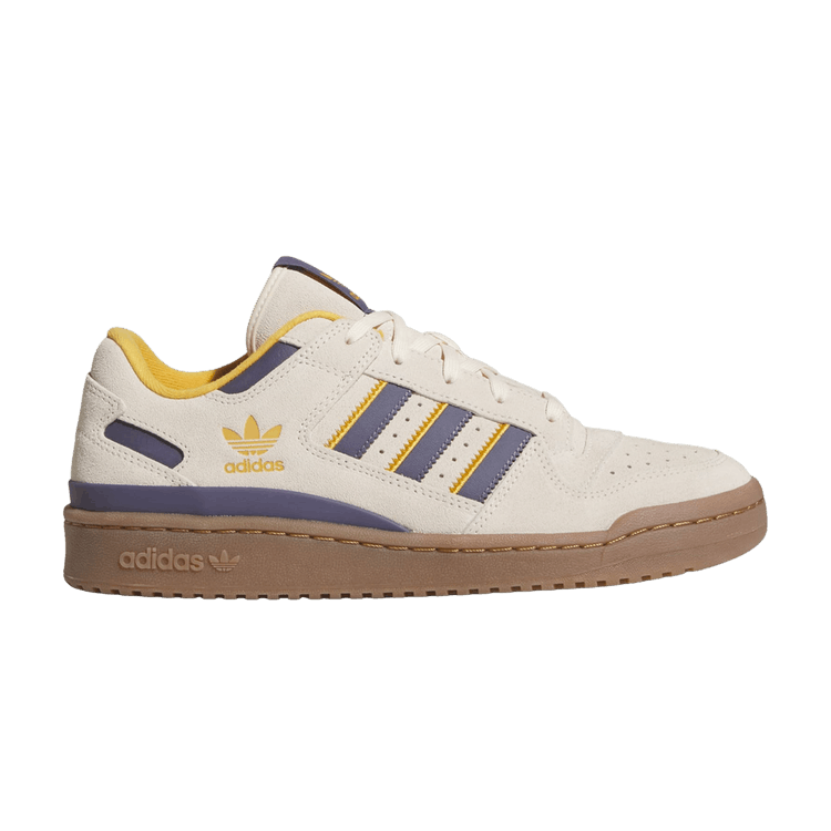 adidas Forum Low Cl  'Wonder White/Preloved Violet/Preloved Yellow'