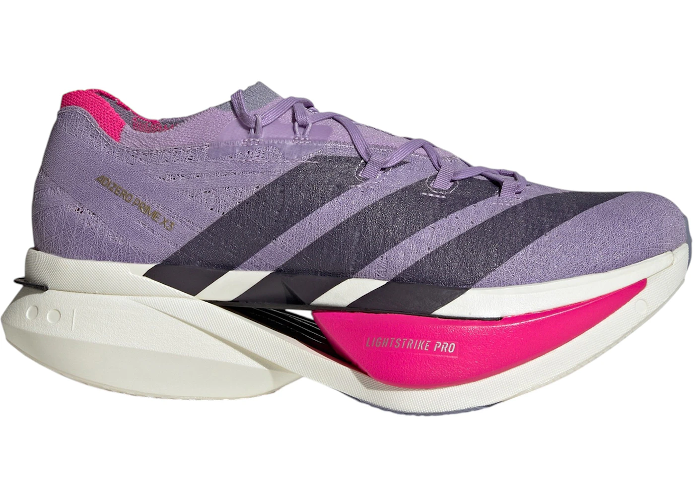 adidas Adizero Prime X3 Strung Powder Plum Shock Pink
