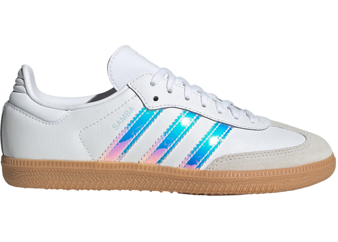 adidas Samba OG White Iridescent Stripes (GS)