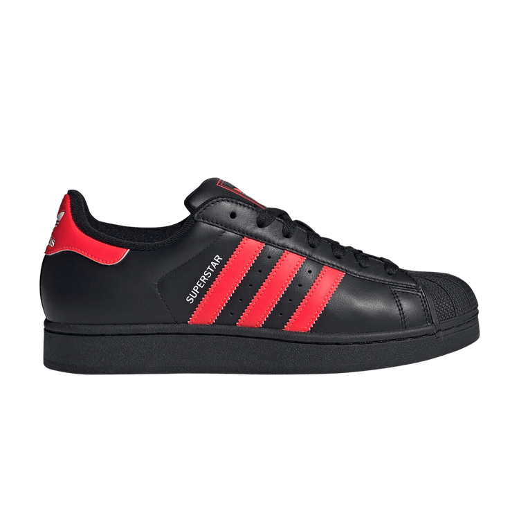 adidas Superstar 2 'Black Lucid Red'