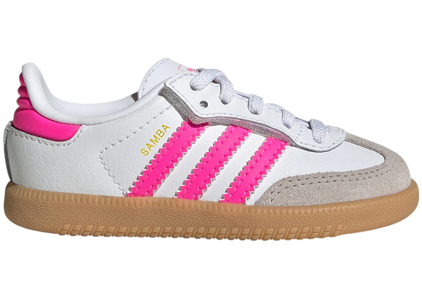 adidas Samba OG Comfort Closure Cloud White Lucid Pink Gum (TD)