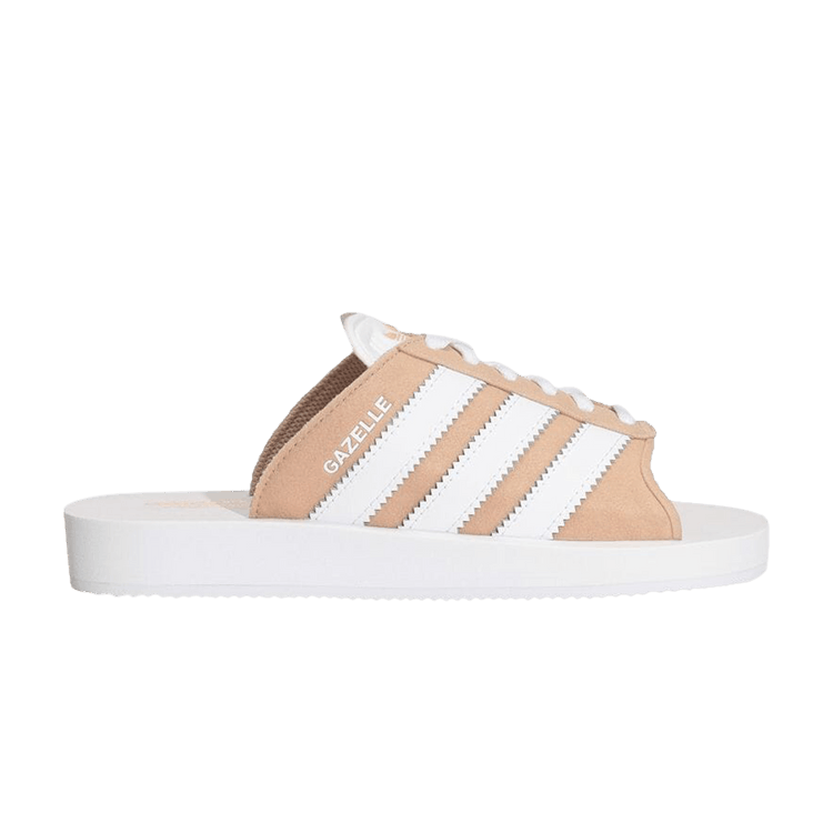 Adidas Gazelle Beach Slides 'Magic Beige'