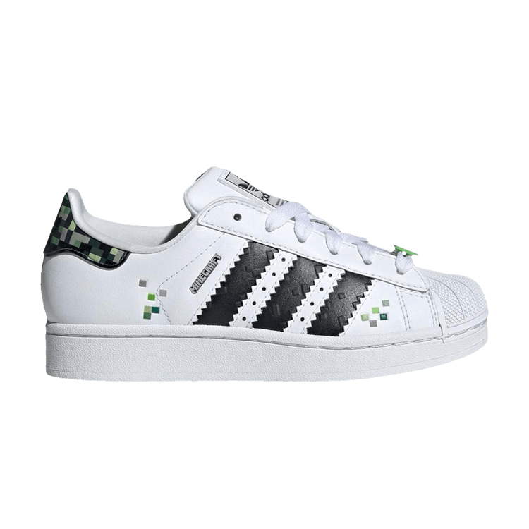 Minecraft x adidas Superstar 2 J 'Creeper'