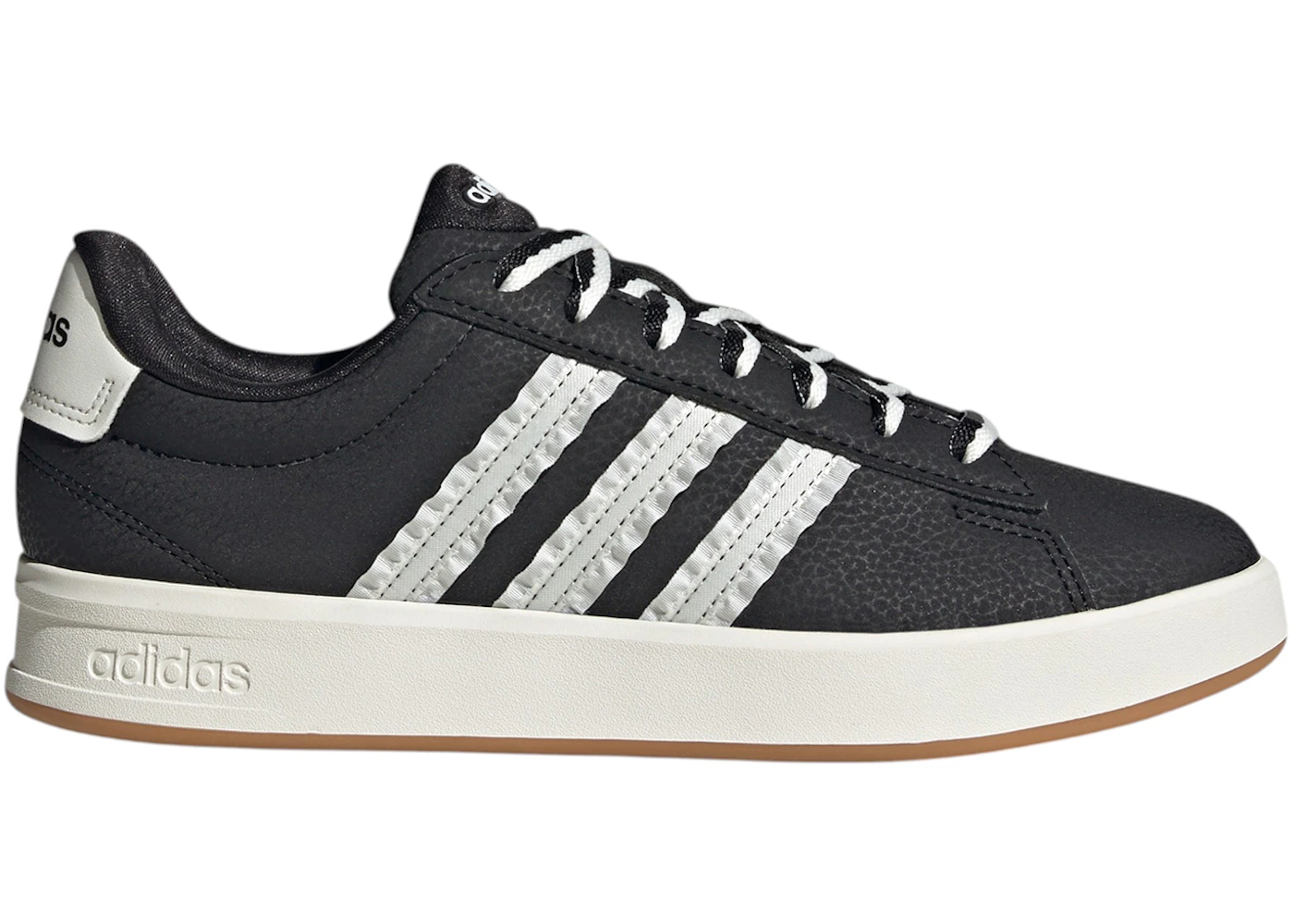 adidas Grand Court 3.0 Black White Gum (Women's)