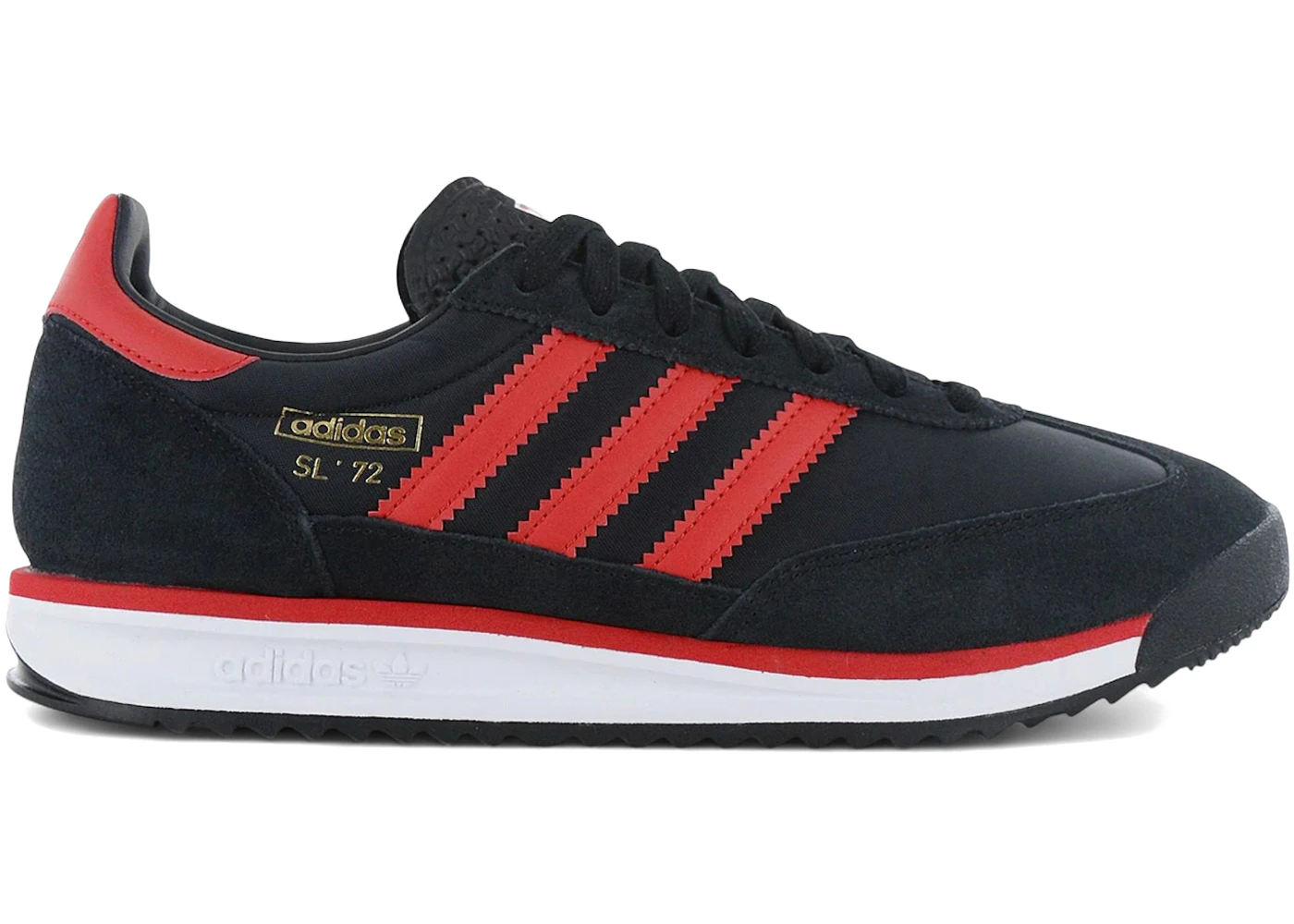 adidas SL 72 RS Black Better Scarlet White