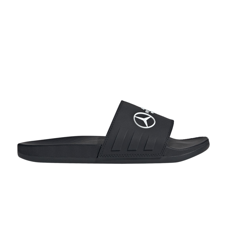 Mercedes-AMG Petronas Formula One Team x adidas Adilette Comfort Slide 'Black White'
