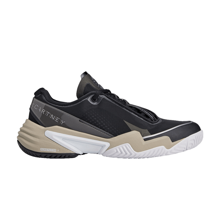 Stella McCartney x adidas Wmns Barricade 'Core Black Silver Metallic Almond Milk'