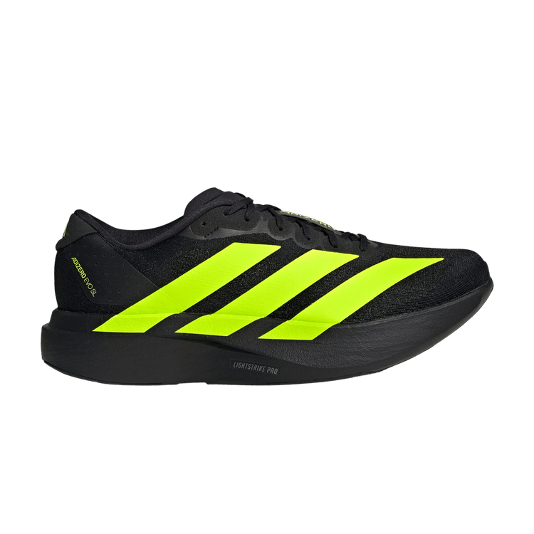 adidas Adizero Evo SL 'Black Lucid Lemon'