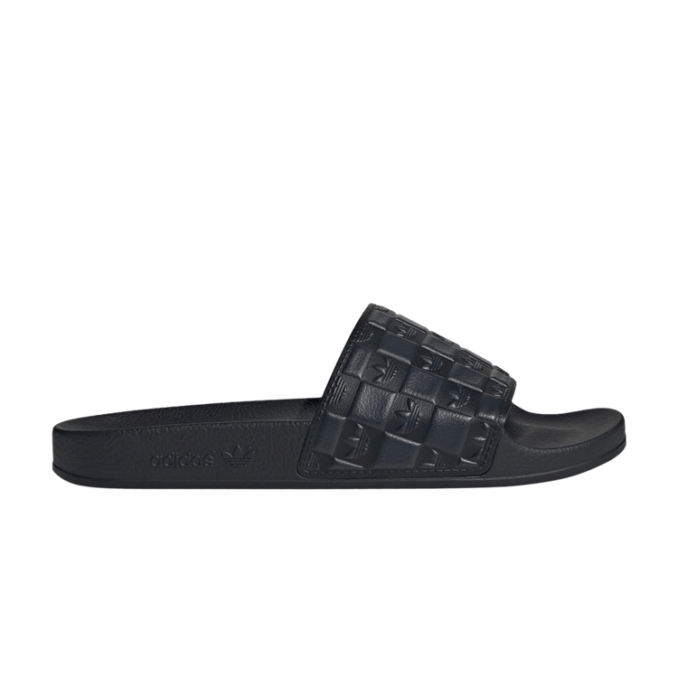 adidas Adilette Slides 'Black Carbon'
