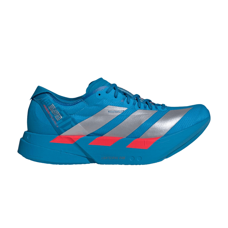 adidas Adizero Adios Pro 4 'Solar Blue Silver Metallic Lucid Red'