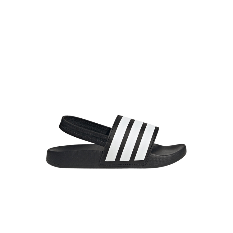 adidas Adilette Estrap Slide I 'Black White'