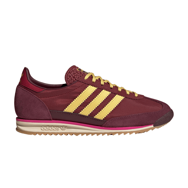 adidas Wmns SL 72 OG 'Maroon Yellow'