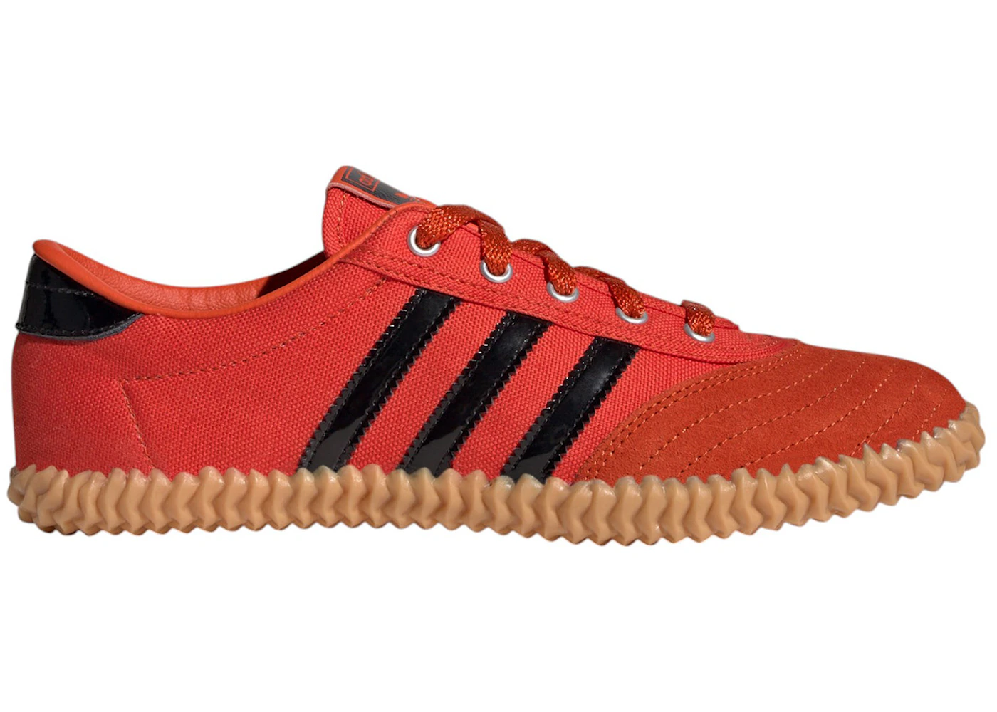 adidas Volley Plimsole Collegiate Orange Core Black Gum (Women's)