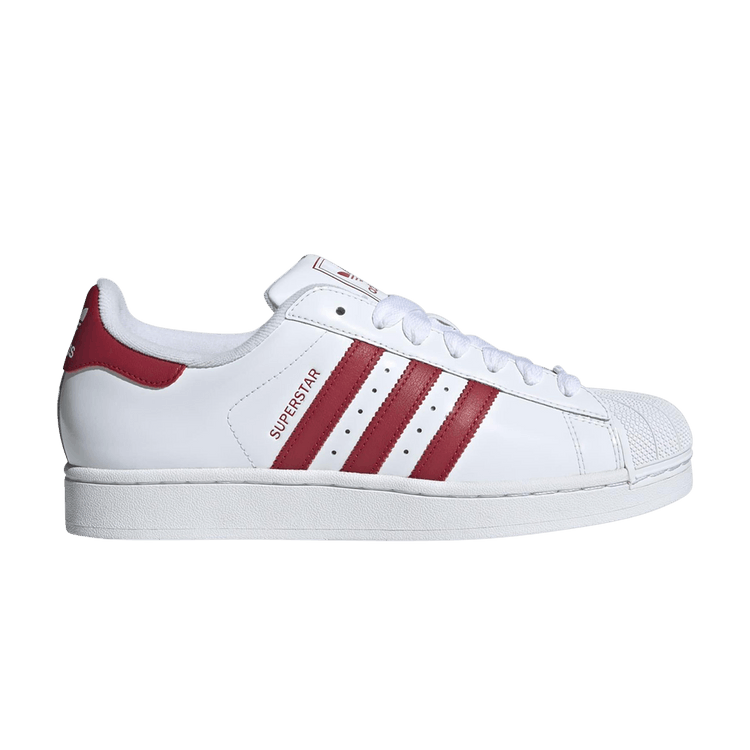 adidas Originals Superstar II  'Cloud White/Team Victory Red/Cloud White'