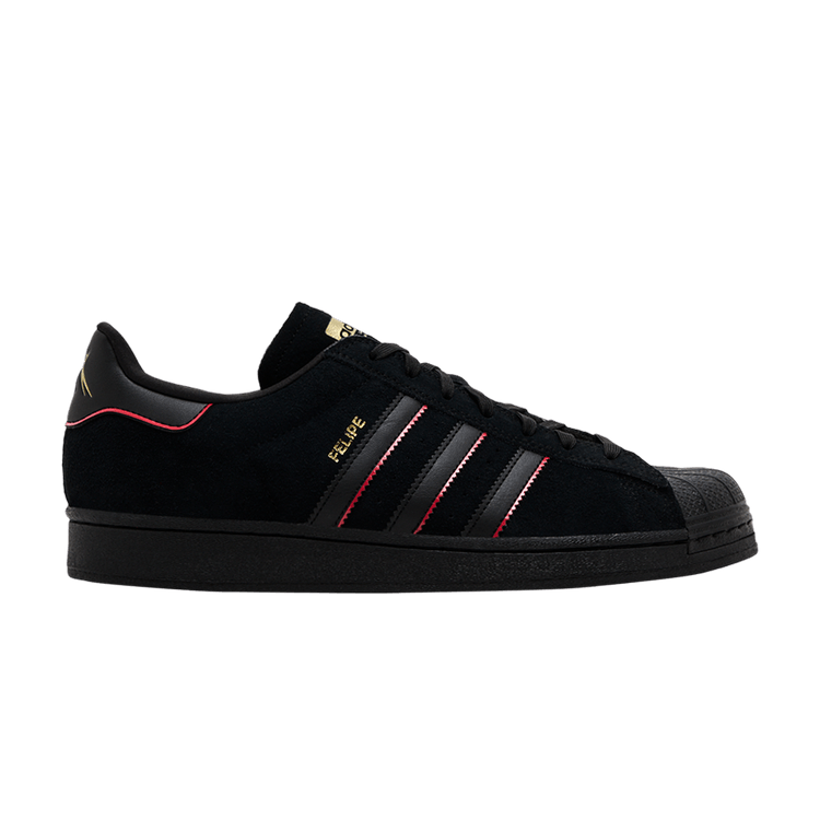 Felipe Gustavo x adidas Superstar ADV 'Black Scarlet'