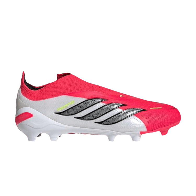 adidas Predator Elite Laceless FG GS 'Lucid Red Core Black Cloud White'